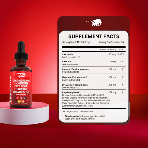 Circu Flow- Cayenne Pepper Supplement Liquid Drops